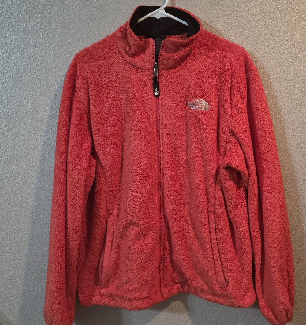 The North Face fuzzy jacket